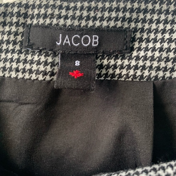 Jacob houndstooth pencil skirt - Picture 4 of 6